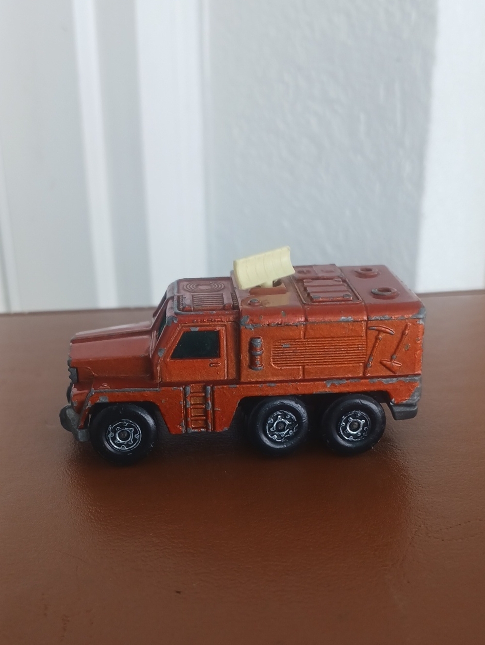 1973 Matchbox Rolamatics #18 Badger Vintage Red